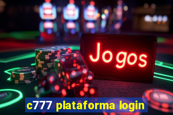 c777 plataforma login